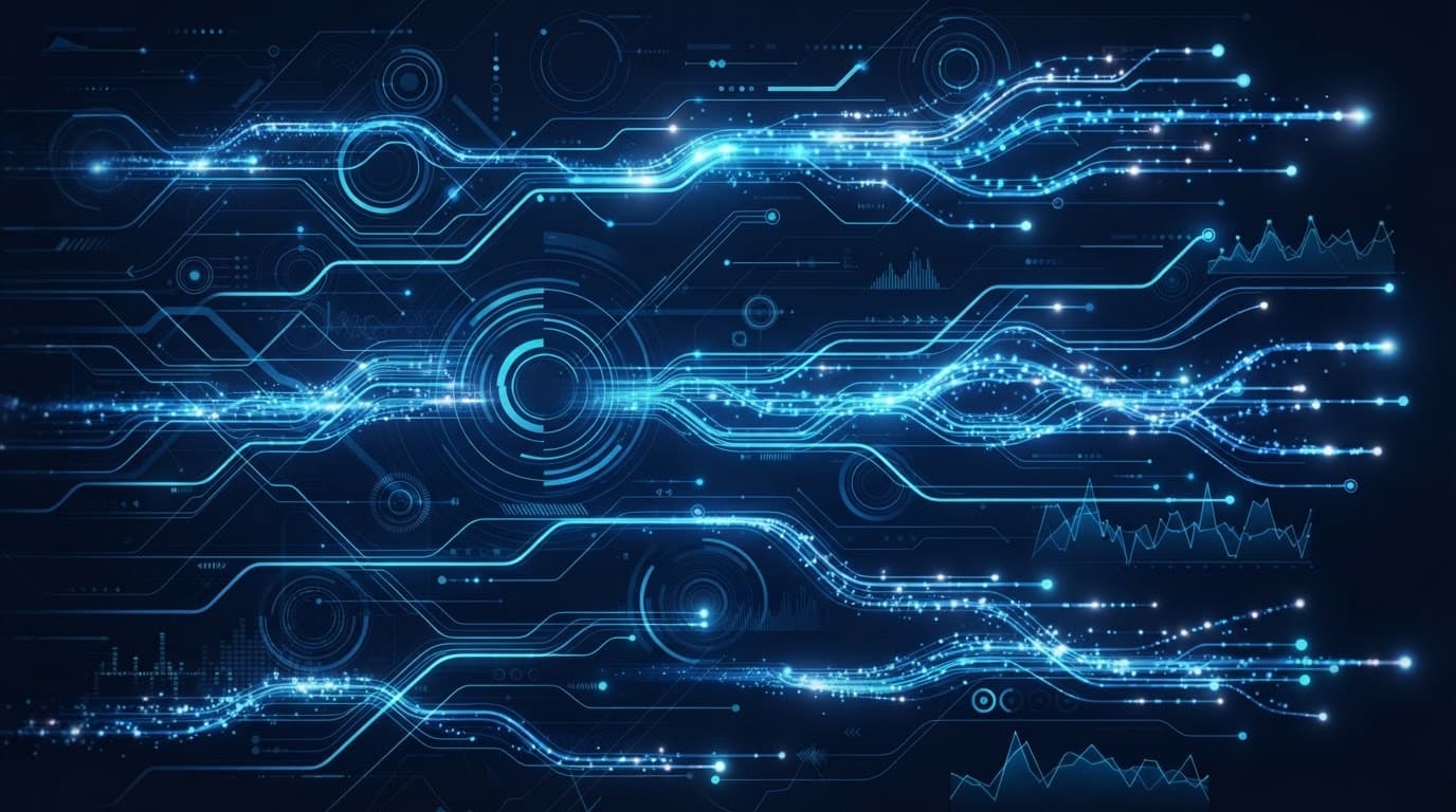 Visualization of real-time data flows